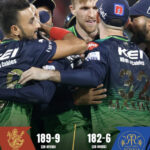 Rcb in green jursey