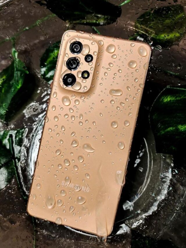 The strongest waterproof smartphone of Samsung A series with IP67….