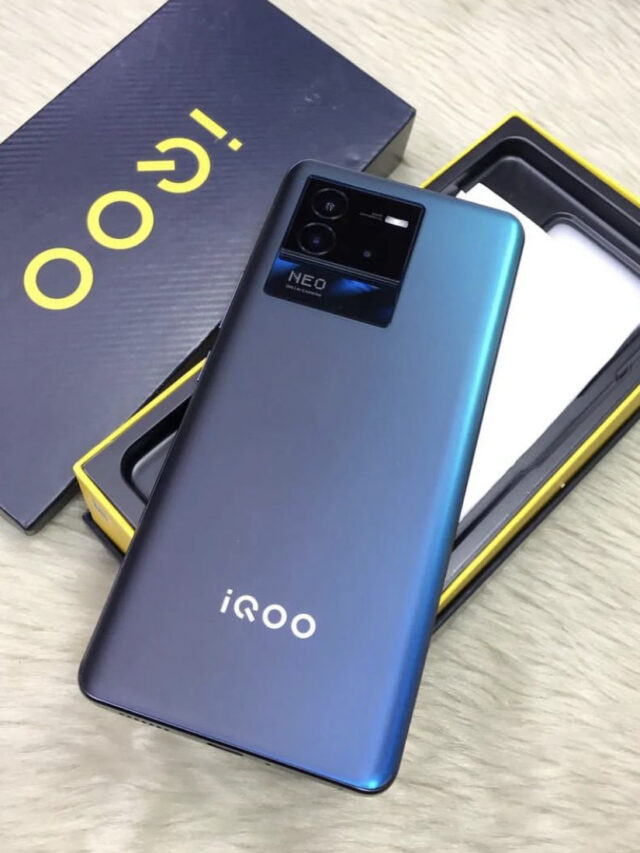 iQoo Neo 6 5G smartphone with 80w SFC, 4700mAh battery, amazing speci.