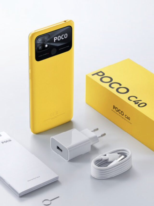 Darkest Secrets of Poco c40 Mobile 6000 mAh Battery, Coral Green Color