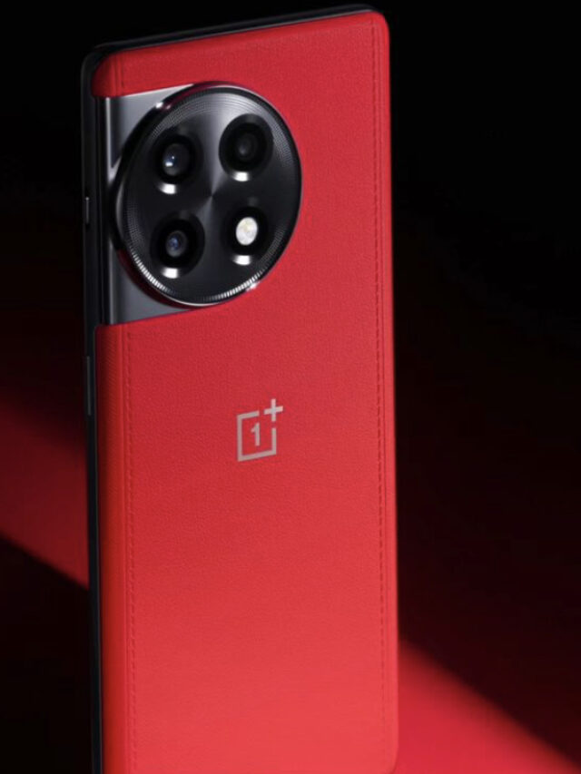 RED solar OnePlus 11r launched with ultimate powerful features & more.