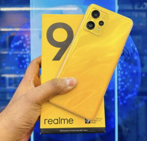 Yellow realme 9 5G 